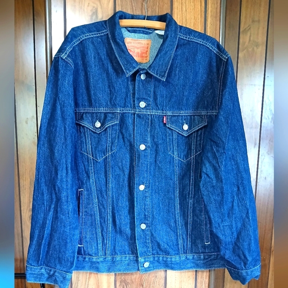 Levi's Other - Vintage Levi's Blue Lightweight Jacket Classic Design Size XXL